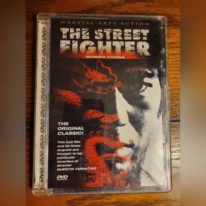The Street Fighter DVD with Red Dragon Cover